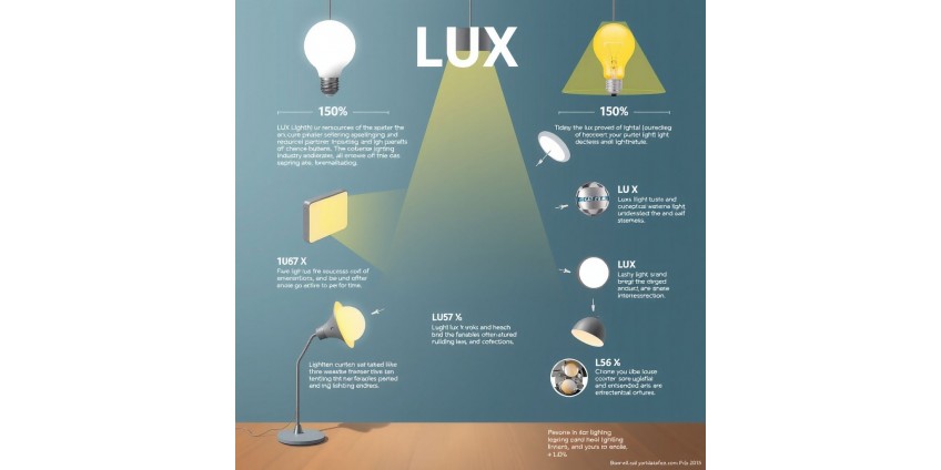 مفهوم و کاربرد LUX در صنایع روشنایی مفهوم و کاربرد LUX در صنایع روشنایی