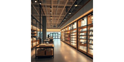 نکاتی برای طراحی روشنایی فروشگاه