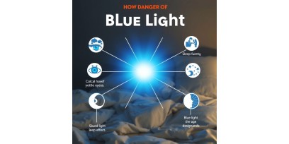خطر نور آبی و اثرات مخرب آن