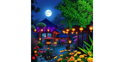 چگونه باغ خود را در شب زیبا و دلپذیر کنید چگونه باغ خود را در شب زیبا و دلپذیر کنید